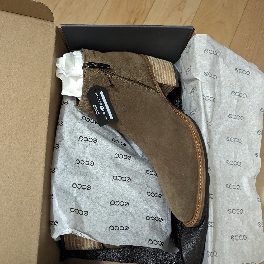 Ecco waterproof ankle boots
